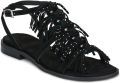 Ash Platte sandalen PANIC - Zwart