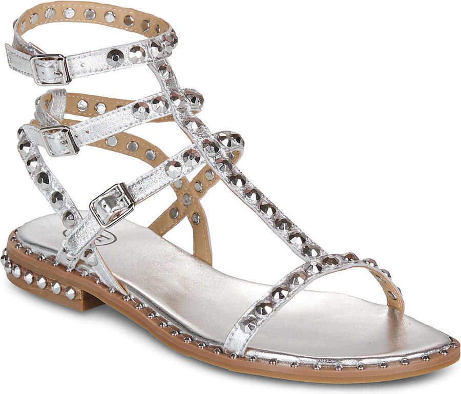 ASH Italia dames sandaal Play Ash metallic leder zilver - Foto 2