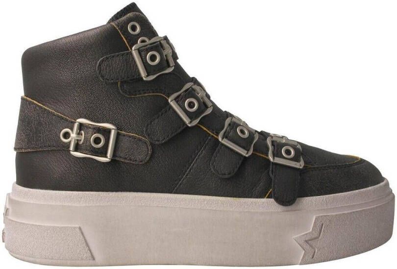 Ash Regenboog Leren Sneakers Black Dames