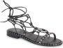 Ash Klassieke Gladiator Sandalen Black Dames - Thumbnail 3