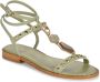 ASH Leren sandalen met studs - Thumbnail 2