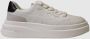 Ash Witte Leren Sneakers Met Rubberen Zool En Leren Voering - Thumbnail 3