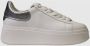 Ash Witte Leren Sneakers met Rubberen Zool White Dames - Thumbnail 2