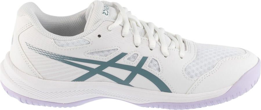 ASICS Upcourt 6 mesh sportschoenen wit grijs - Foto 5