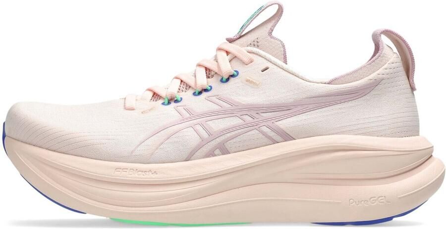 ASICS Women's Gel-Nimbus 28 Hardloopschoenen beige - Foto 2