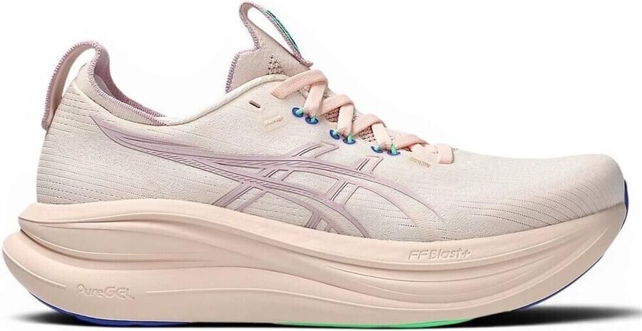 ASICS Women's Gel-Nimbus 28 Hardloopschoenen beige - Foto 4