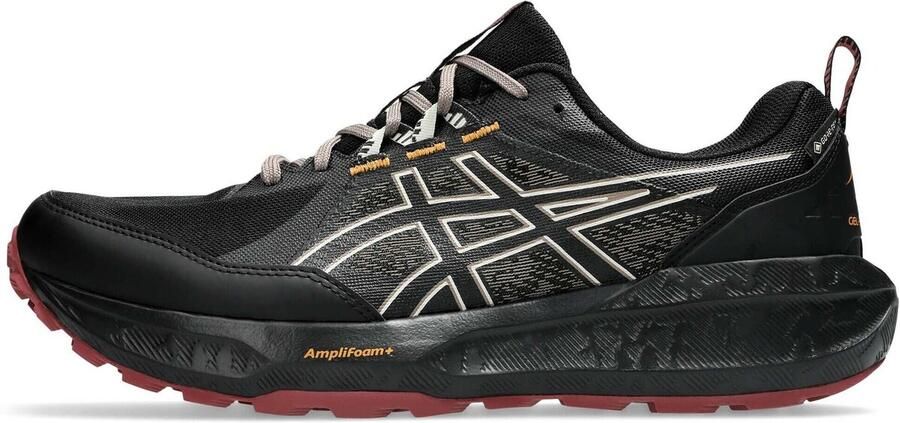 ASICS Gel-Sonoma 8 GTX mesh hardloopschoenen zwart ecru - Foto 4