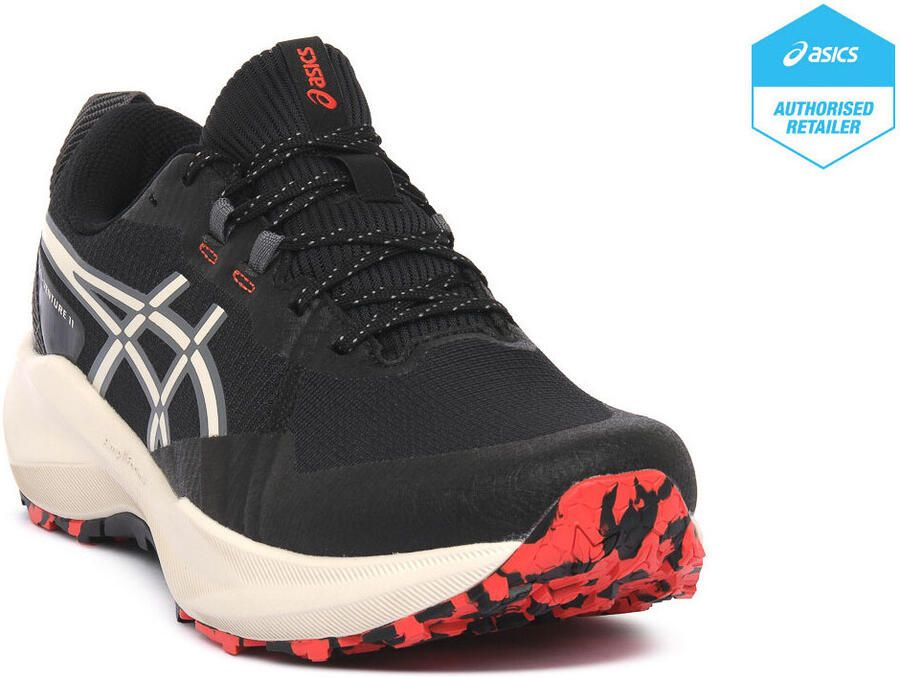 ASICS Gel-Venture 11 hardloopschoenen zwart lichtgrijs - Foto 4