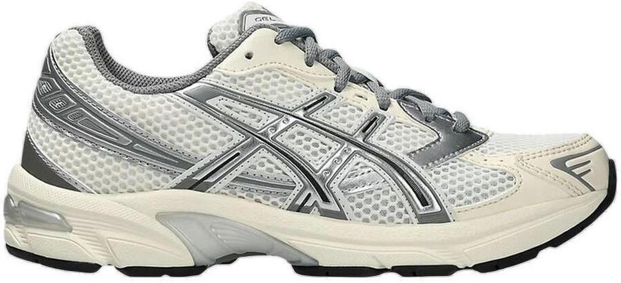 ASICS GEL-1130 Cream Clay Grey Sneaker 1202A164-116 schoenen- schoen- lage schoen- witte sneaker- wit grijze sneaker- gel sneaker- hardloopschoen- sportschoenen