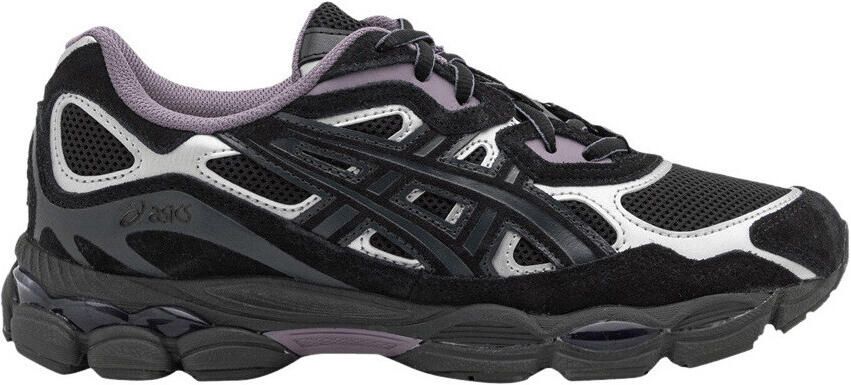 ASICS Lage Sneakers Gel NYC 'Black Graphite Grey Purple'