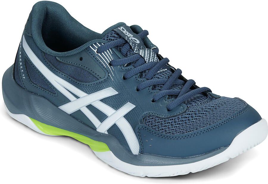 ASICS Gel-Rocket 12 mesh sportschoenen grijsblauw wit - Foto 5