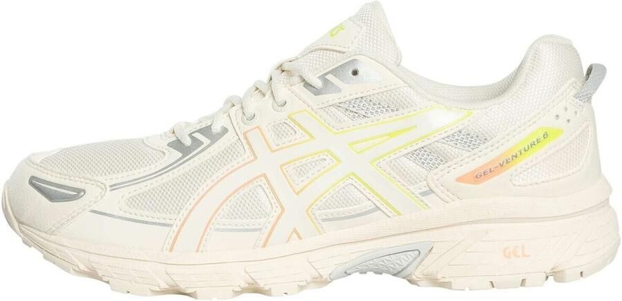 ASICS GEL-VENTURE Heren Schoenen Wit Maat: 41.5 Mesh Synthetisch Foot Locker