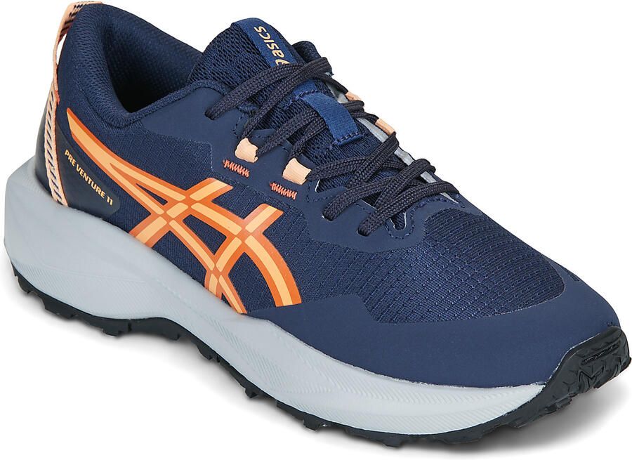 ASICS Kid's Pre Venture 11 Gs Trailrunningschoenen blauw oranje