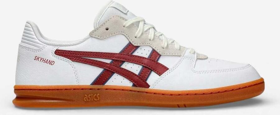 ASICS Lage Sneakers Skyhand OG White Brisket Red Gum