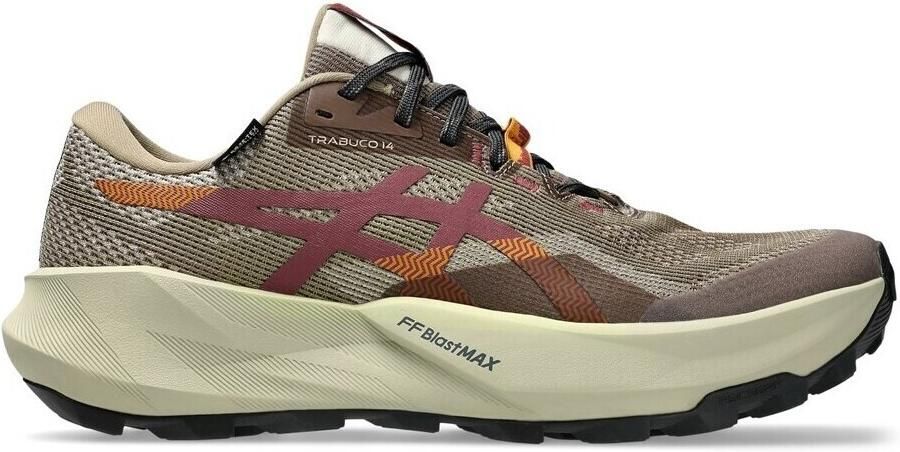 ASICS Trabuco 14 GTX Trailrunningschoenen grijs oatmeal - Foto 1