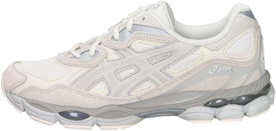 Asics Crème Grijs Sneakers Modern Ontwerp - Foto 3