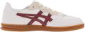 Asics Skyhand OG white brisket red Suede Unisex - Wit
