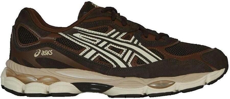 ASICS Sportieve Zwarte Leren Sneakers met Stijlvolle Details Multicolor Heren - Foto 3