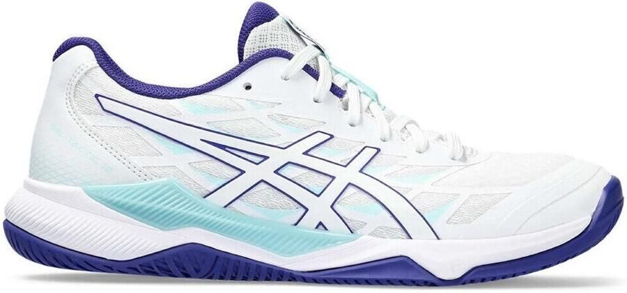 ASICS Sportschoenen Geltactic 12 Womens White Eggplant - Foto 3