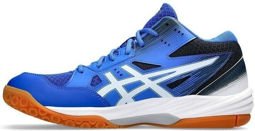 ASICS Gel Task Illussion Blue White Zaalschoen Hockeystick - Foto 6
