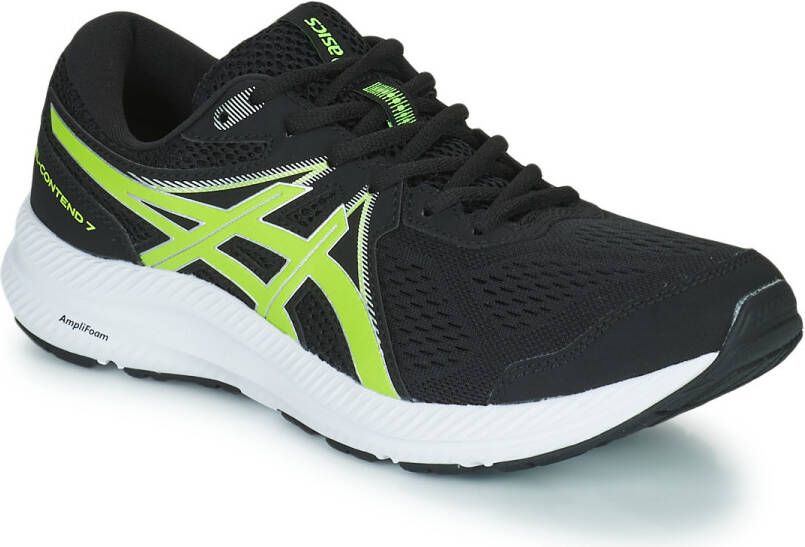 ASICS Gel Contend 7 hardloopschoenen zwart geel - Foto 3