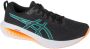 ASICS gel-excite 10 in de kleur zwart - Thumbnail 4