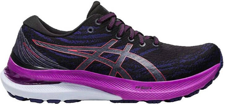 ASICS GEL-Kayano 29 Dames Sportschoenen Hardlopen Weg zwart paars - Foto 4