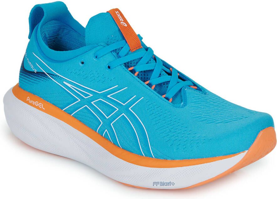 ASICS Gel-Nimb Hardloopschoenen Island Blue Sun Peach Heren - Foto 6