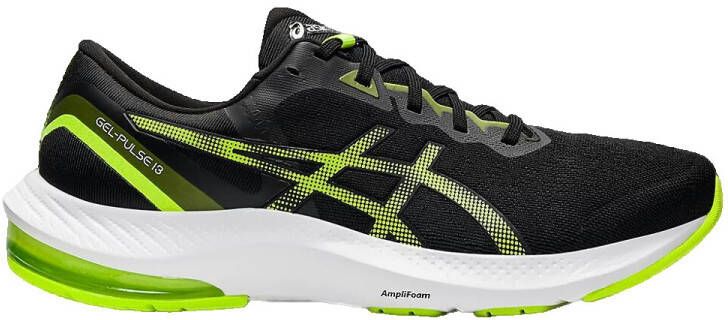 ASICS GEL-Pulse 13 Heren Sportschoenen Hardlopen Weg zwart groen