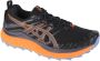 ASICS Trabuco Max Heren Sportschoenen Hardlopen Trail zilver zwart oranje - Thumbnail 2