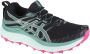 ASICS Trabuco Max Dames Sportschoenen Hardlopen Trail zwart groen - Thumbnail 2