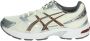 Asics GEL 1130 cream reddish brown Beige Mesh Lage sneakers Unisex - Thumbnail 21