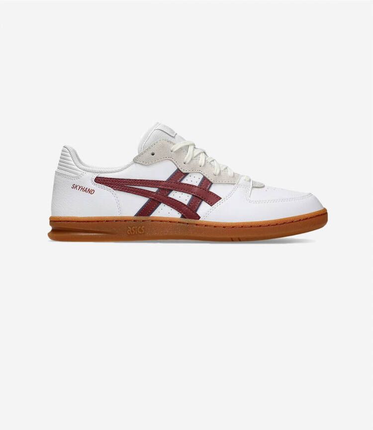 ASICS Lage Sneakers Skyhand OG White Brisket Red Gum