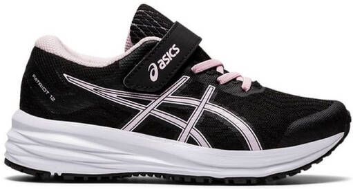 ASICS Patriot 12 hardloopschoenen zwart lichtroze kids