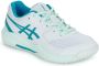 ASICS Gel-dedicate 8 tennisschoenen wit turquoise - Thumbnail 3