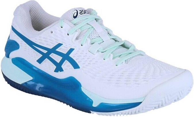 ASICS Gel Resolution 9 Clay 1042a224 Women's Greenish Blue - Foto 2