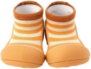 Attipas Babyslofjes Stripes Mustard