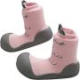 Attipas Cutie rose babyschoenen eerste loopschoentjes 12-18 maanden - Thumbnail 2