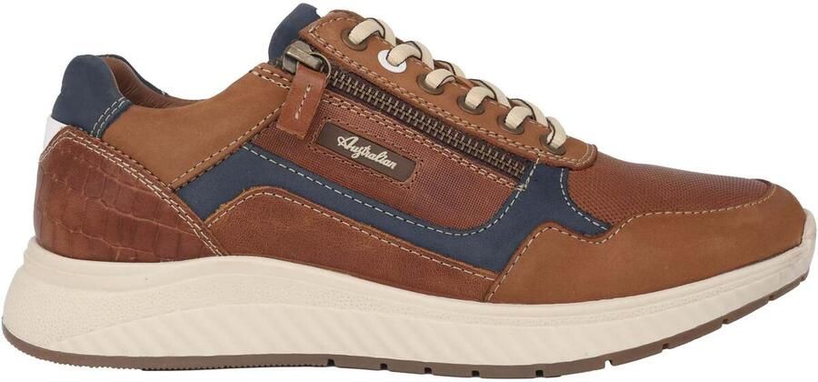 Australian Hatchback heren sneaker bruin - Foto 4