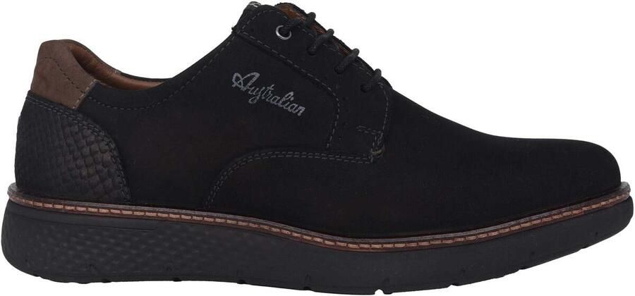 Australian Zwarte veterschoen voor heren