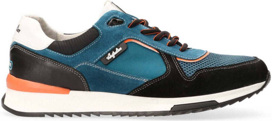 Australian Tim Tom Collection Sneaker Dakar 15.1570.01 Aqua Zwart Suède - Foto 7