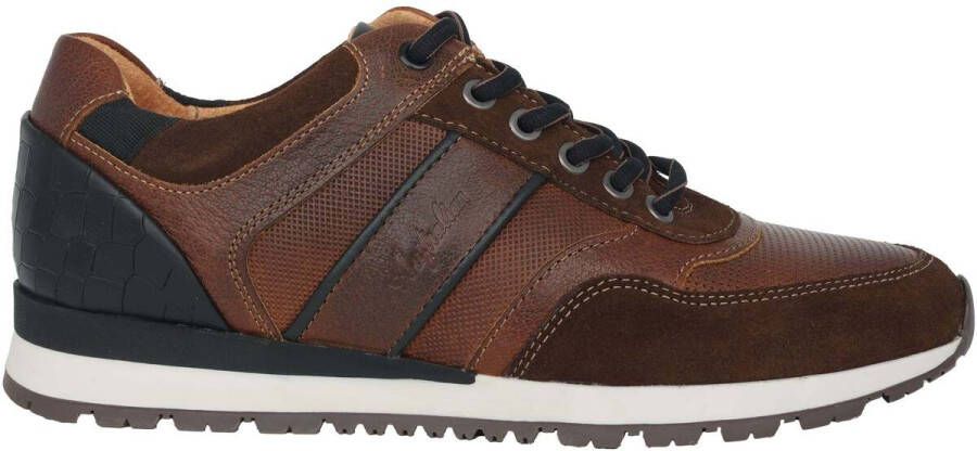 Australian Navarone heren sneaker bruin - Foto 2