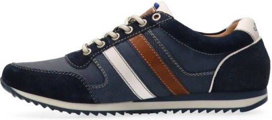 Australian Blauwe Suède Lage Sneakers Camaro Multicolor - Foto 12