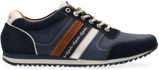 Australian Blauwe Suède Lage Sneakers Camaro Multicolor Heren - Foto 20