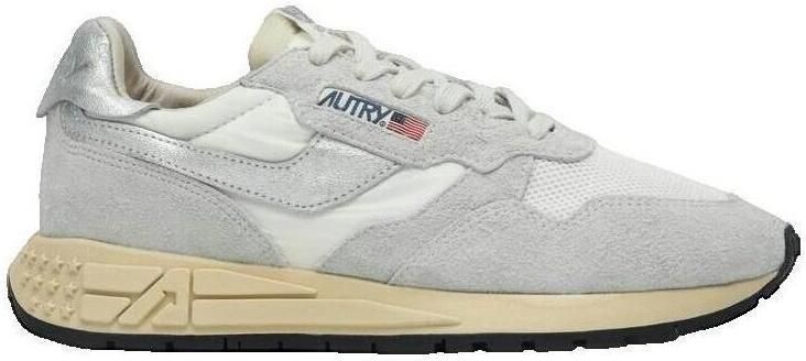 Autry Witte Zilveren Sneakers Lichtgewicht Hardloopschoenen - Foto 7