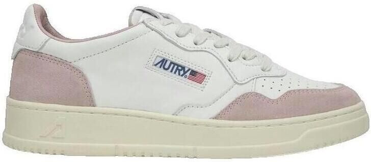 Autry Leren sneakers met suède versterkingen Multicolor
