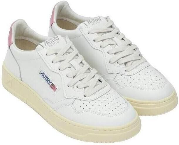 Autry Lage Sneakers Baskets Medalist en cuir blanc - Foto 2