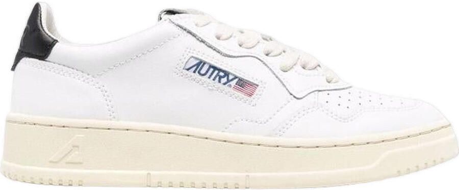 Autry Lage Sneakers Baskets Medalist Low cuir blanc - Foto 7