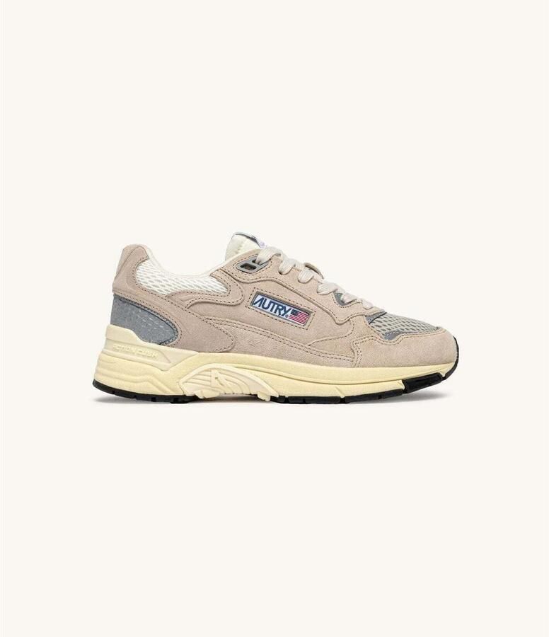 Autry Lage Sneakers Hyperway Ecru - Foto 2