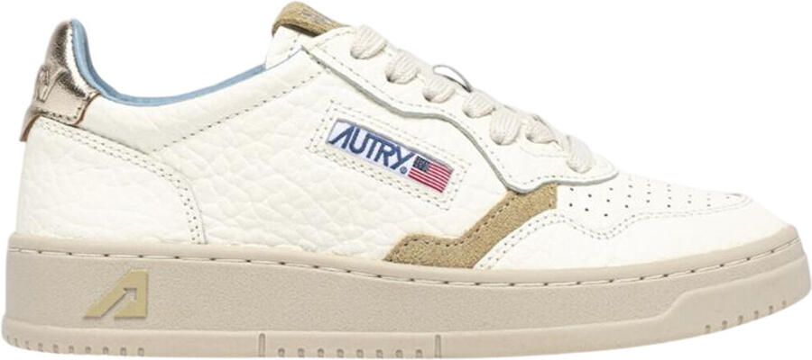 Autry Lage Sneakers Medalist Low Platinium Sponge ( 's)